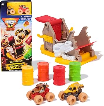Monster Jam Mini Boneyard Blaster-Cars & Vehicles-Monster Jam-681147012516