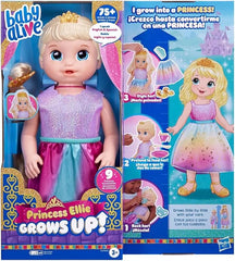 Hasbro Baby Alive Princess Ellie Grows Up Blonde