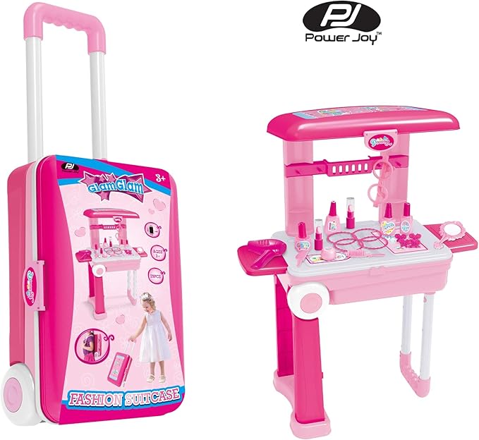 P.Joy Glamglam Fashion Suitcase-Dolls & Accessories-P.JOY-
