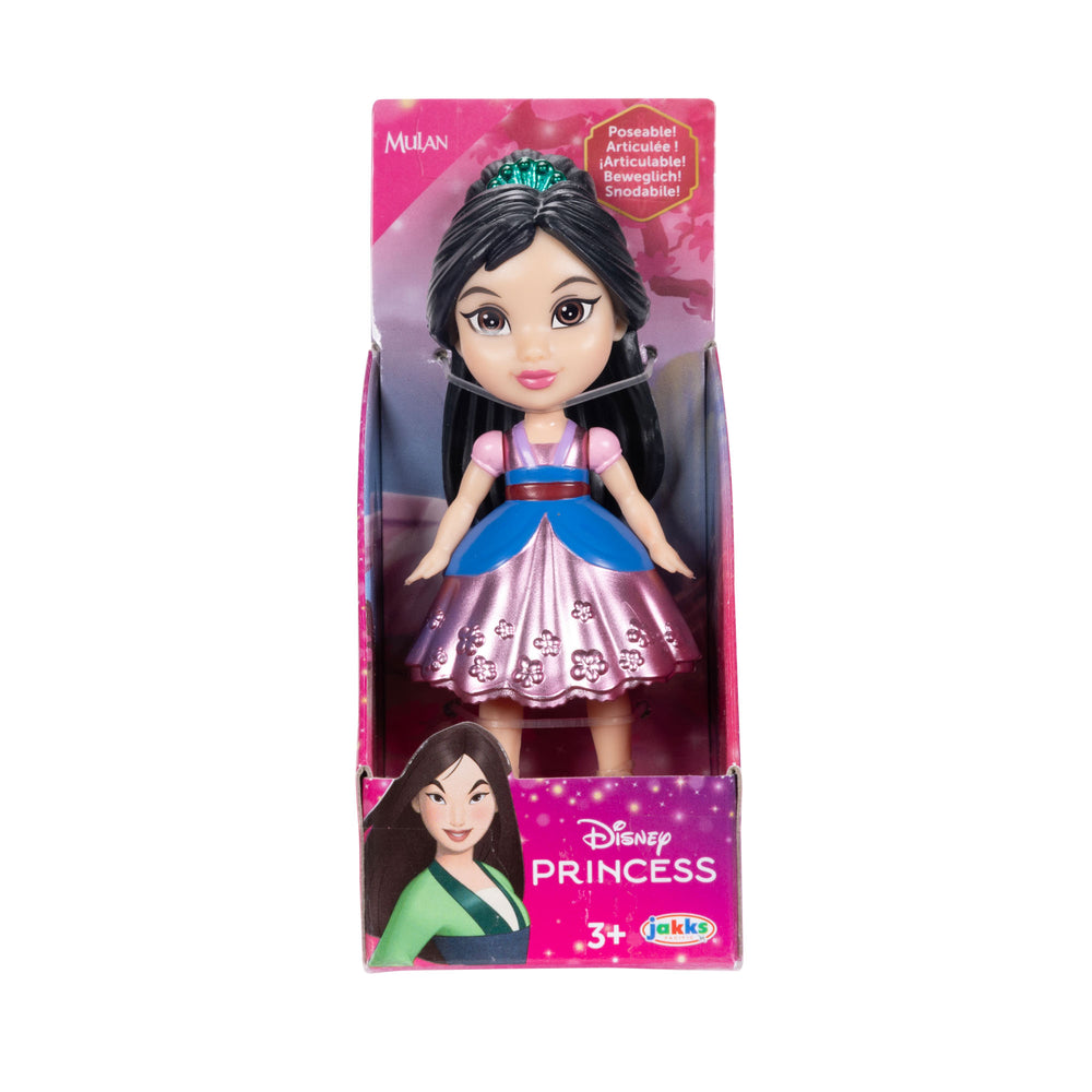 Disney Princess&Frozen Mini Todd. 3 Pdq16 Woc-Dolls & Accessories-JAKKS-