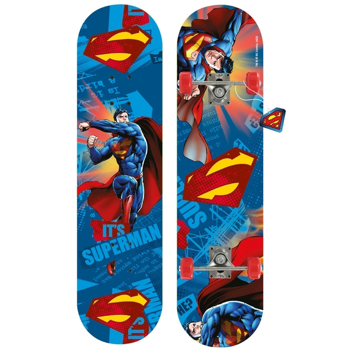 Superman Skate Board79X20Cmmixxed Desigs-DC-7450077091129