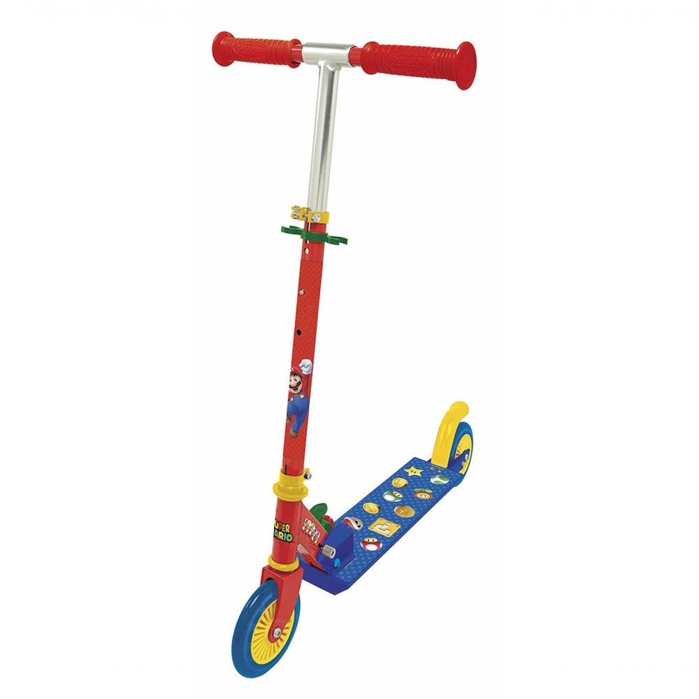 Super Mario 2W Foldable Scooter-SMOBY-3032167503732