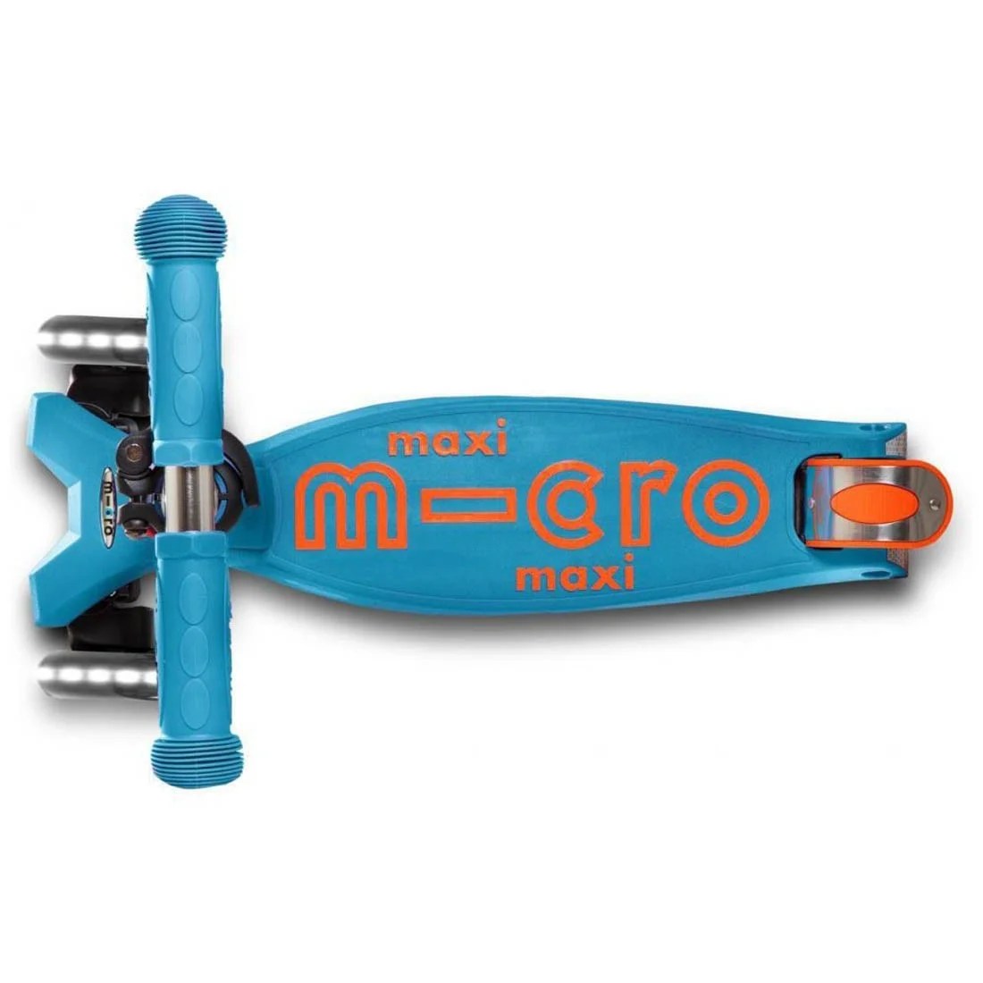 Maxi Micro Deluxe Aqua Led-Ride-On & Scooters-Micro-7630053523060