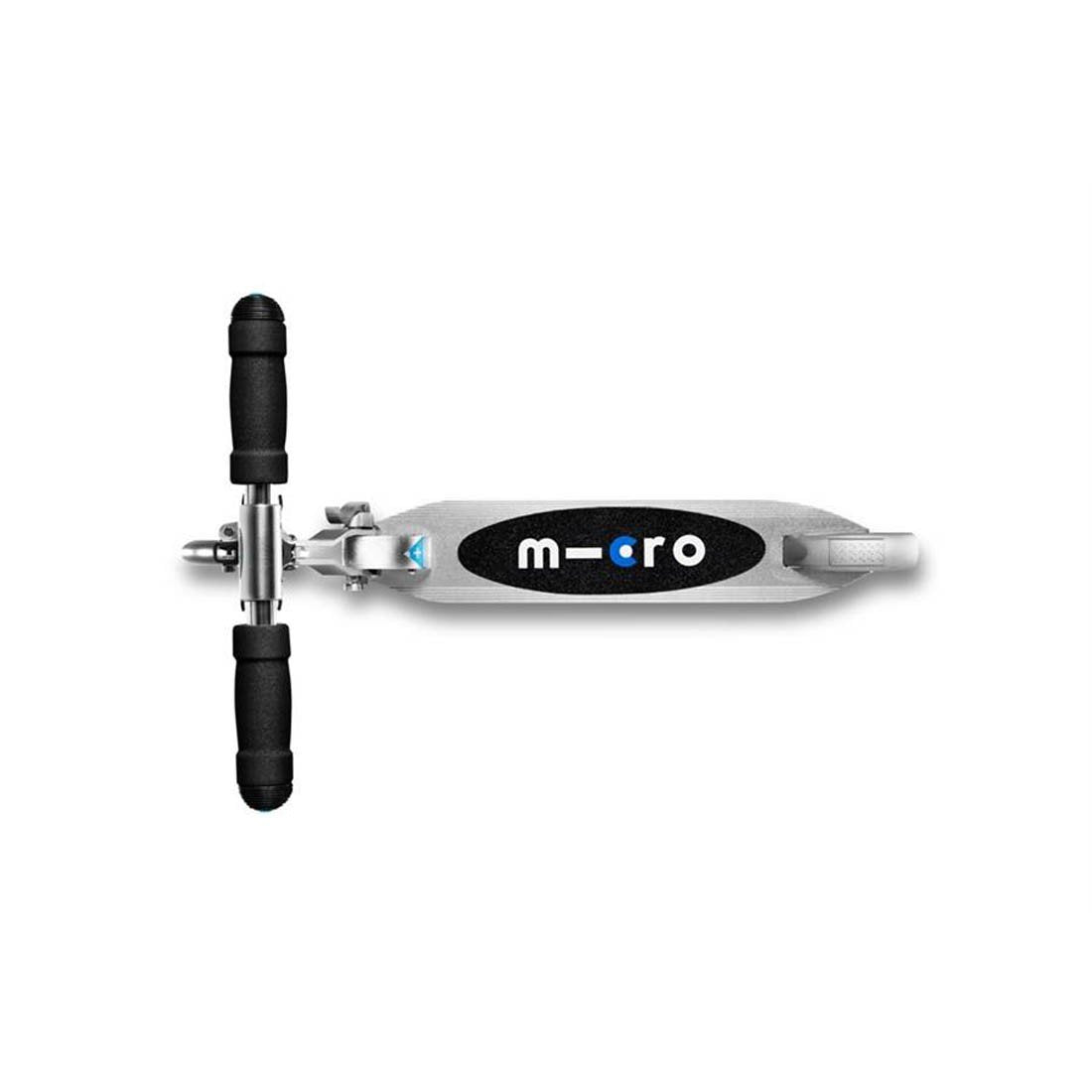 Micro Sprite Silver Matt Led-Ride-On & Scooters-Micro-7630053530969