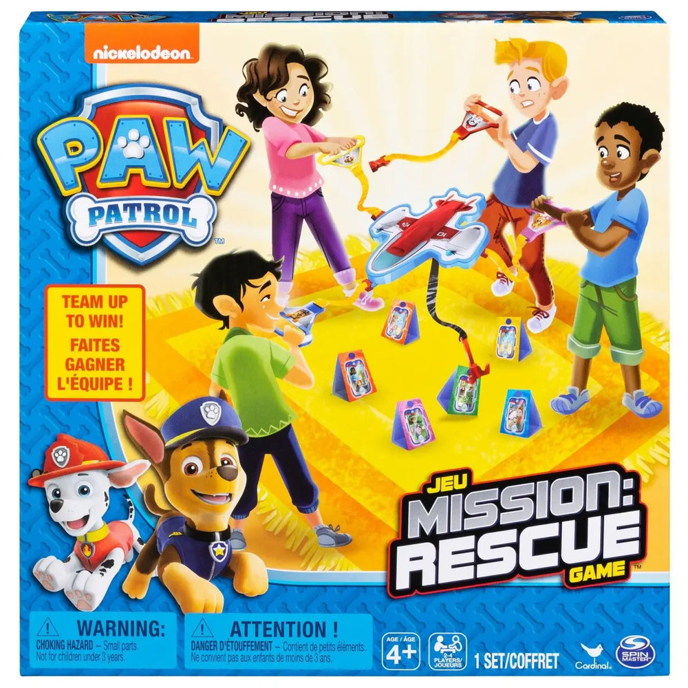 Game Paw Patrol Mission Rescue by Spin Master Games for kids - toys