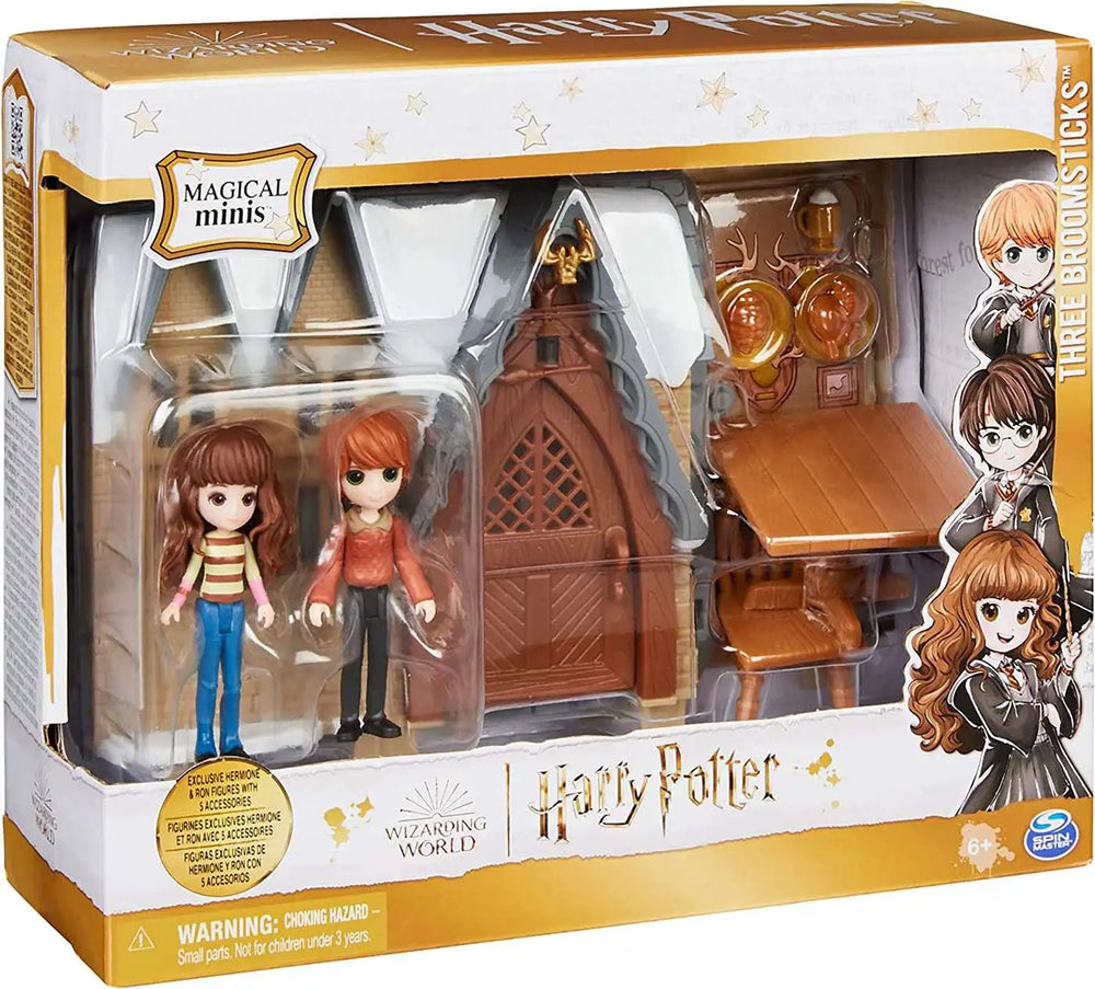 Wwmagicalminithreebroomsticksplyst-Ron&H-Dolls & Accessories-Wizarding World-778988344071