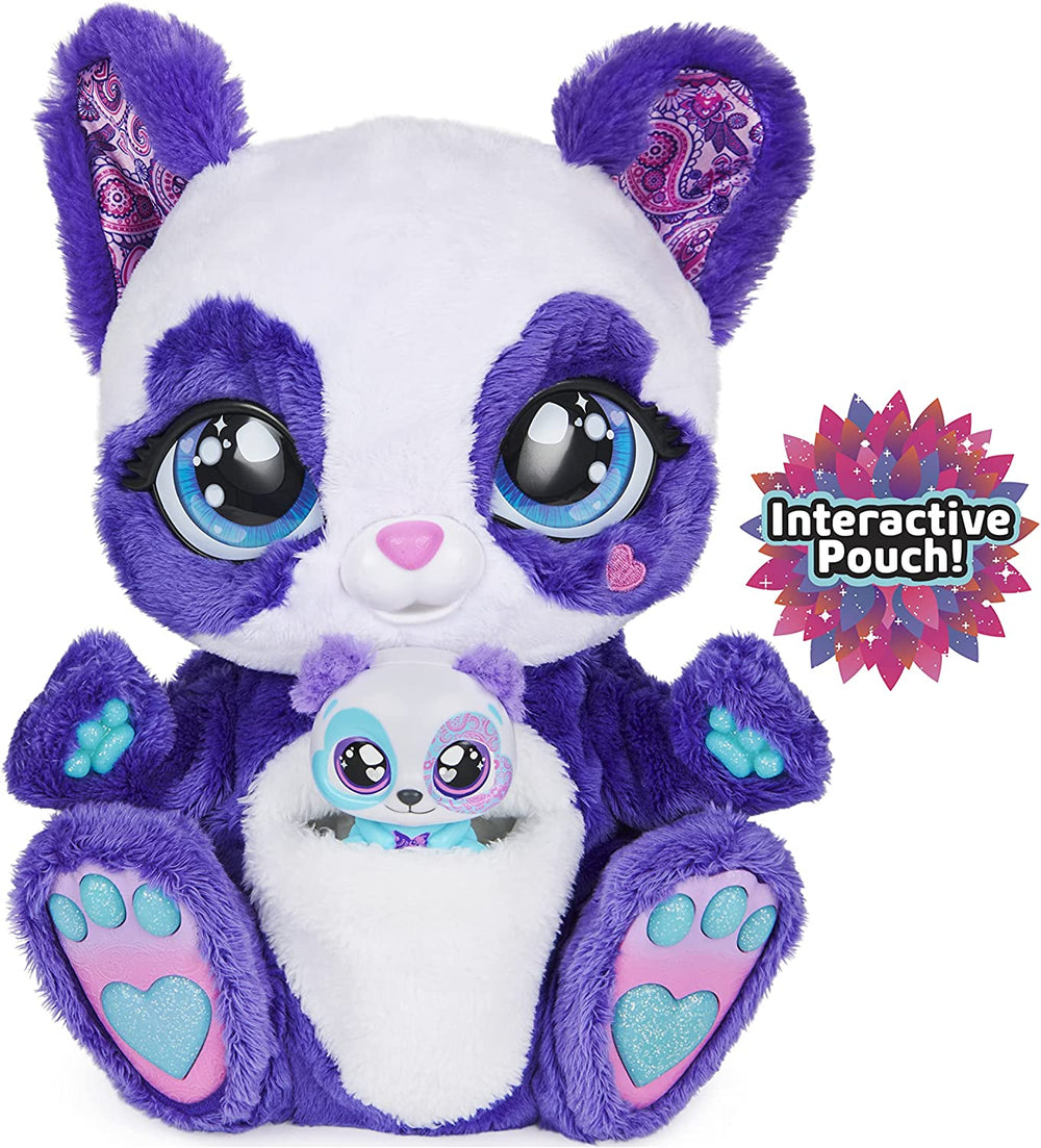 Peek-A-Roo Panda-Roo & Baby-Dolls & Accessories-Peek A Boo-778988364406