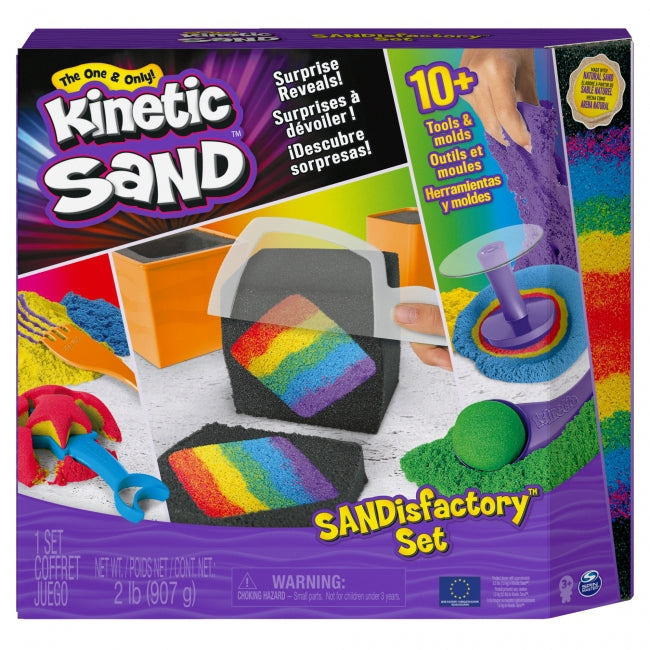 Kinetic Sand Sandisfactory Set (2Lbs)-Kinetic Sand-778988371886