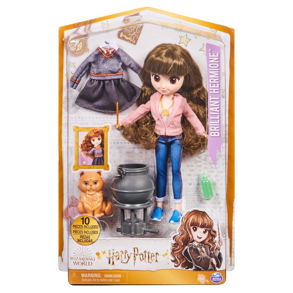 Ww Fashion Doll Dlx - Hermione-Dolls & Accessories-Wizarding World-778988398265
