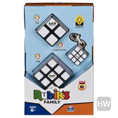 Rubik'S Family Pack (Cube/Keychain/Mini)-Rubiks-778988420041