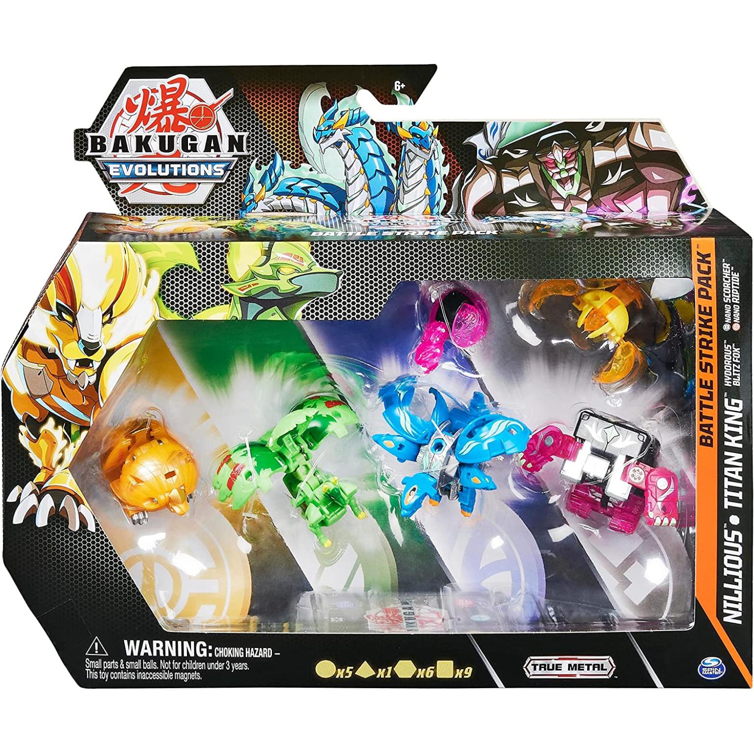 Bakugan Battle Strike Asst(Assorted - Includes 1)-ACTION FIGURES & PLAYSETS-Bakugan-778988428740