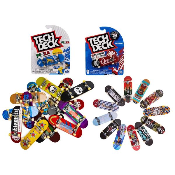 Tech Deck 96Mm Fingerboards Olympics Asst(Assorted - Includes 1)-ACTION FIGURES & PLAYSETS-Tech Deck-778988465882