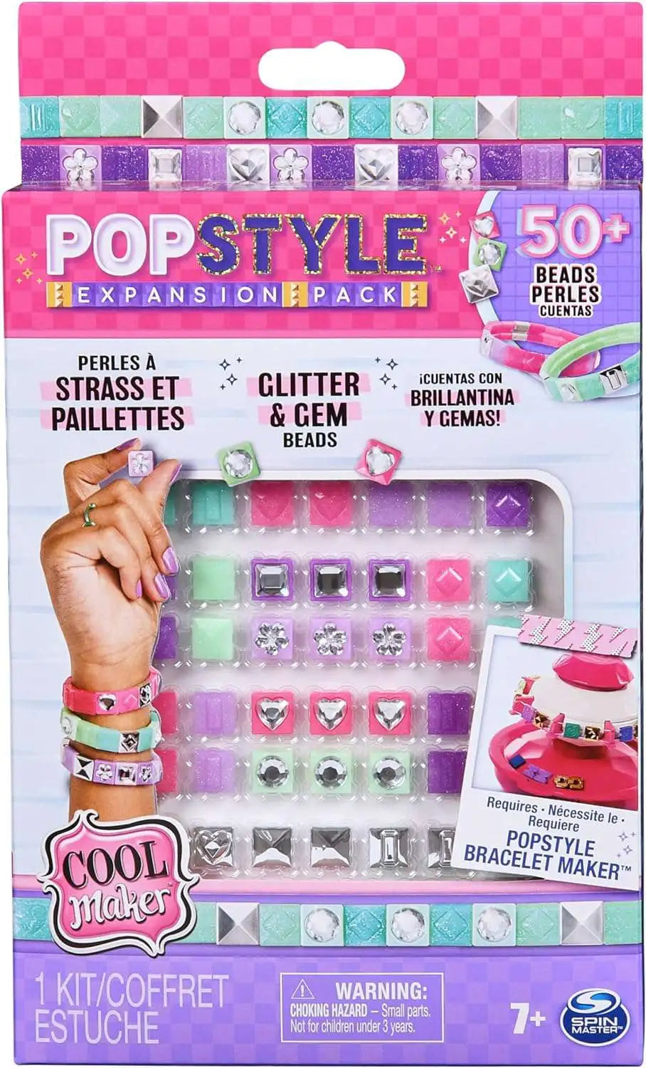 Cool Maker Popstyle Gltr&Gem Expnsn Pack-Cool Maker-778988503843