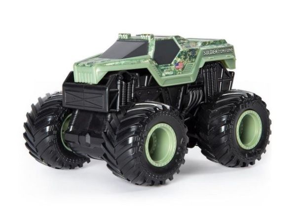 Monster Jam 1:43 Rev & Roar Truck (Assorted - Includes 1)-Cars & Vehicles-Monster Jam-