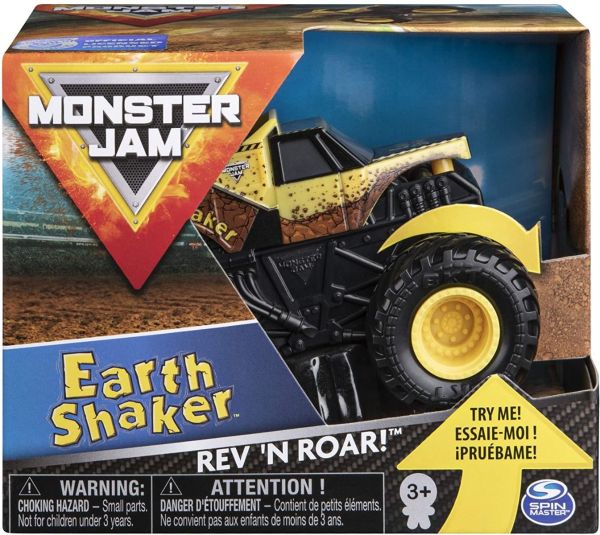 Monster Jam 1:43 Rev & Roar Truck (Assorted - Includes 1)-Cars & Vehicles-Monster Jam-