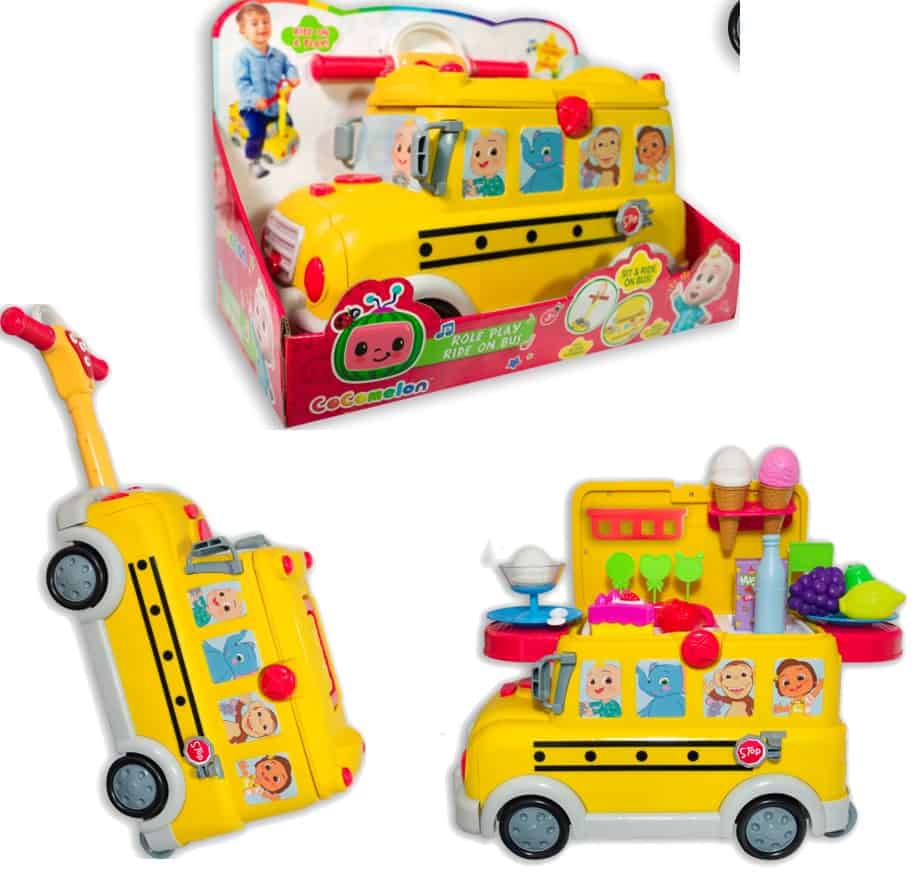 Cocomelon Ride On Bus Roleplay Set-Baby, Toddler & Preschool-Cocomelon-5060573543712