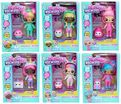 Recyclings Recyclies & Friends 6Asst S2-HEADST