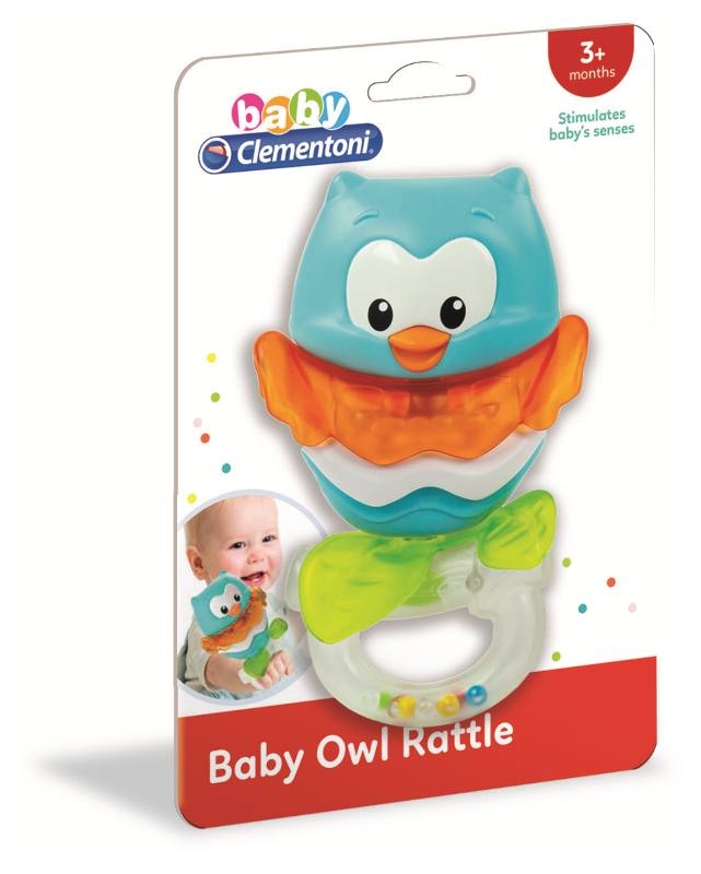 Clementoni Baby Rattle Owl