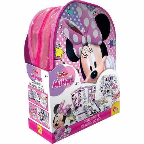 MINNIE BACKPACK COLORING AND DRAWING SCHOOL