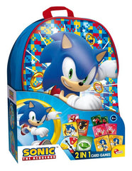 SONIC BACKPACK 2 IN 1 CARD GAMES
