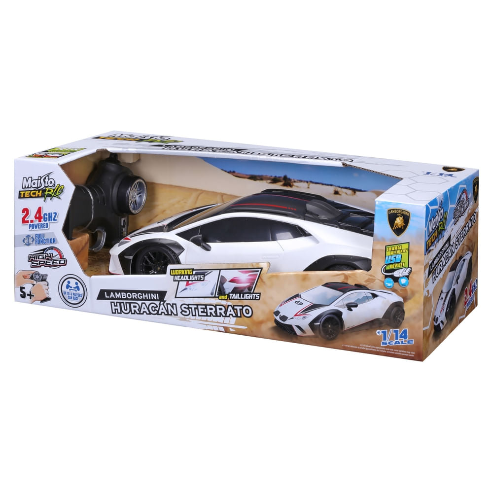 1:14 RC - Lamborghini Huracán Sterrato (2.4GHz, 3.2V, 360mAh, USB charger)