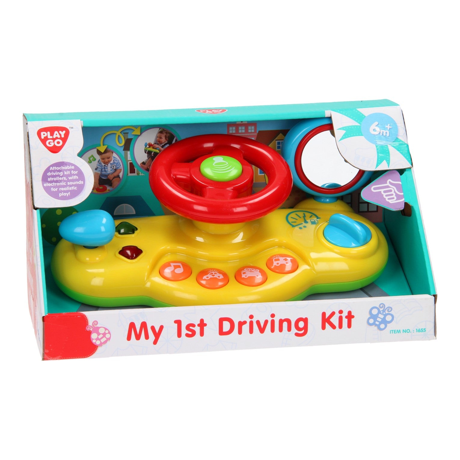 "
My 1St Driving Kit B/O"-Baby, Toddler & Preschool-Play Go-4892401016553