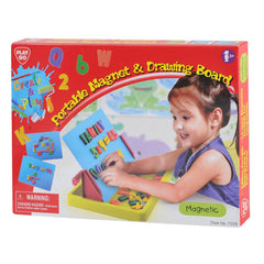 Portable Magnet & Drawing Board - 58 Pcs-Play Go-4892401073280