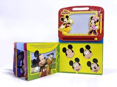Phidal – Disney Junior Mickey Activity Book Learning, Writing, Sketching With Magnetic Drawing Doodle Pad For Kids Children Toddlers Ages 3 And Up-Phidal