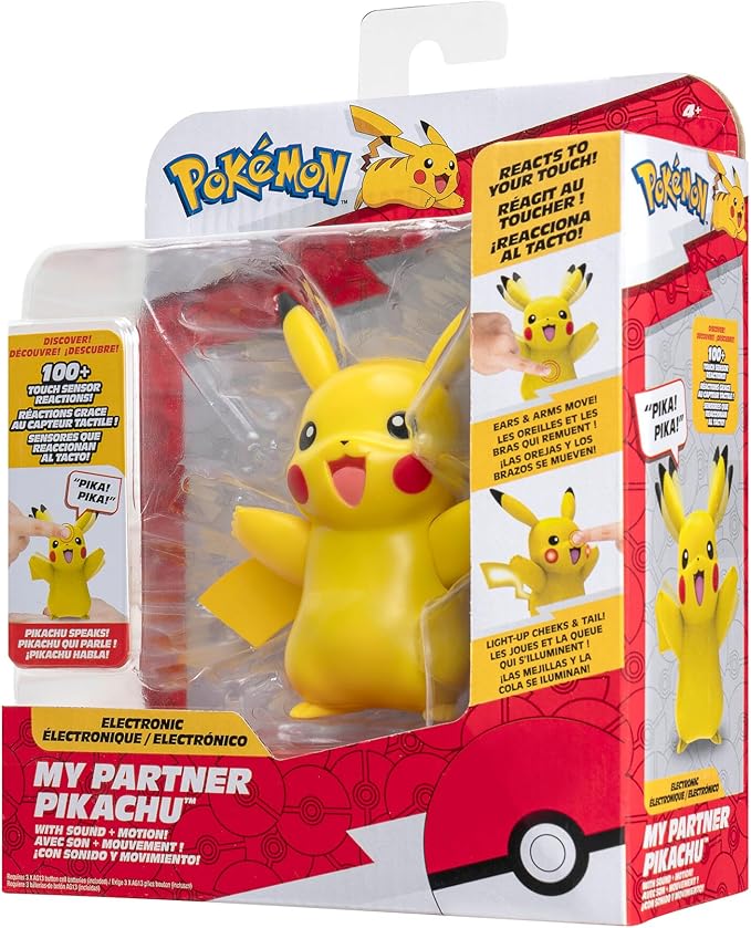 Pokemon Dlx Figure My Partner Pikachu-ACTION FIGURES & PLAYSETS-JASWAR-191726726616