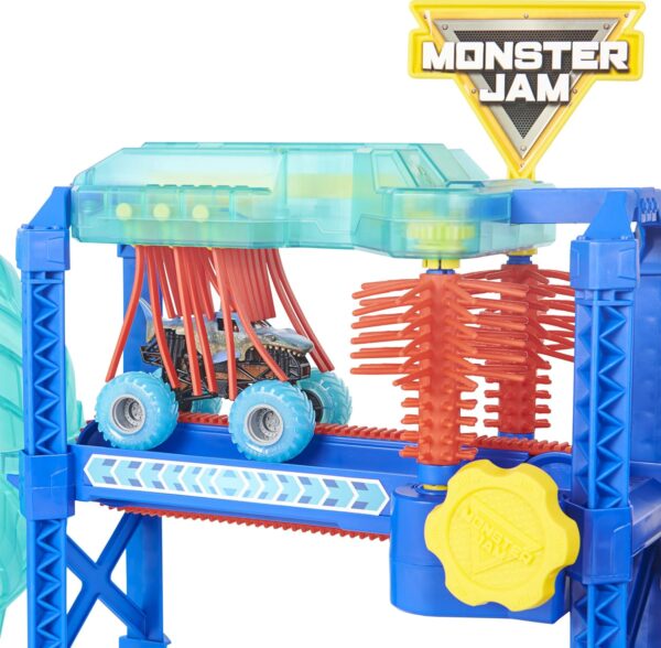 Monster Jam 1:64 Megalodon Monster Wash Playset by Monster Jam for kids - toys