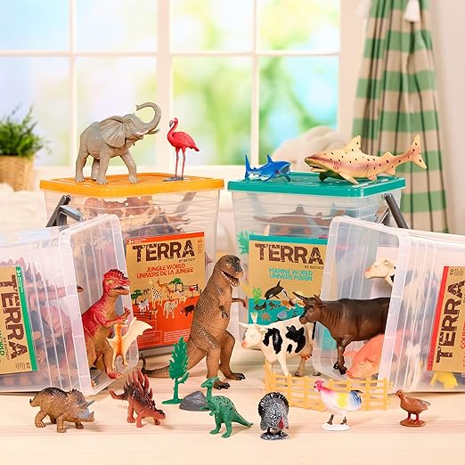 Critters & Crawlers World Playset-Animal Figures-Terra-62243507388