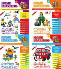 Learning At Home Activity Books-Alligator-9781788240925