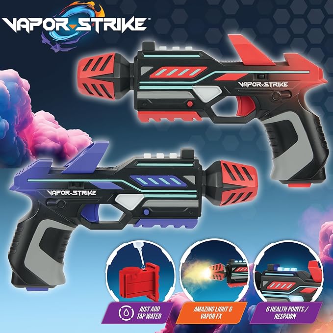 Vapour Strike Blaster Pistol 2-Pack-Guns & Blasters-Vapour-771171111160