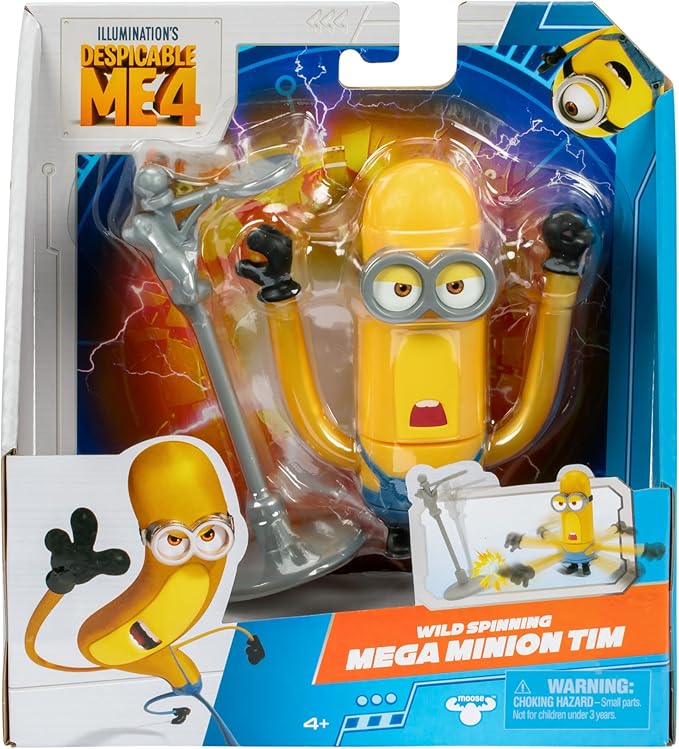 Dm4 Mg Mnn 4 Inch Action Fig- Tim-Action Figures-Despicable ME 4-
