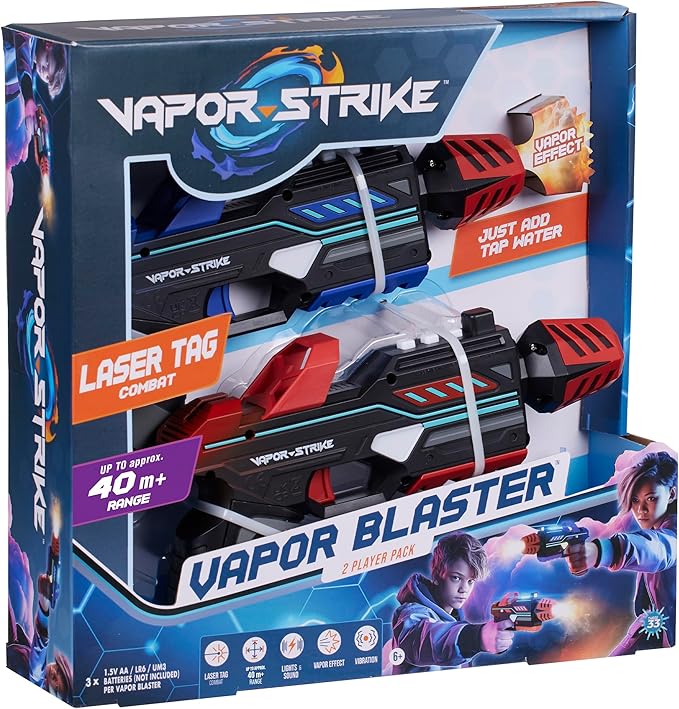 Vapour Strike Blaster Pistol 2-Pack-Guns & Blasters-Vapour-771171111160