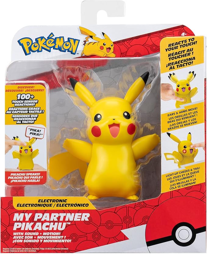 Pokemon Dlx Figure My Partner Pikachu-ACTION FIGURES & PLAYSETS-JASWAR-191726726616