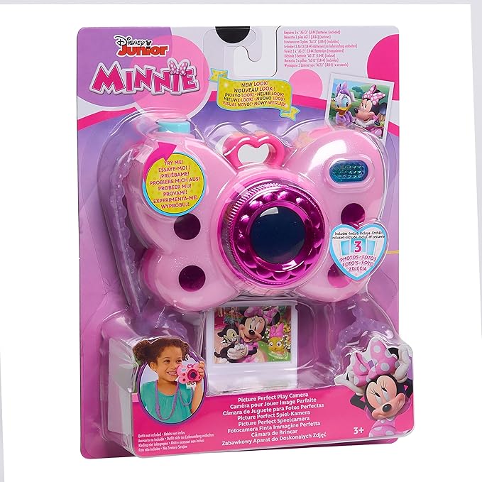 Disney-Minnie Mouse Picture Perfect Play Camera-Dolls & Accessories-Minnie Mouse-886144899072