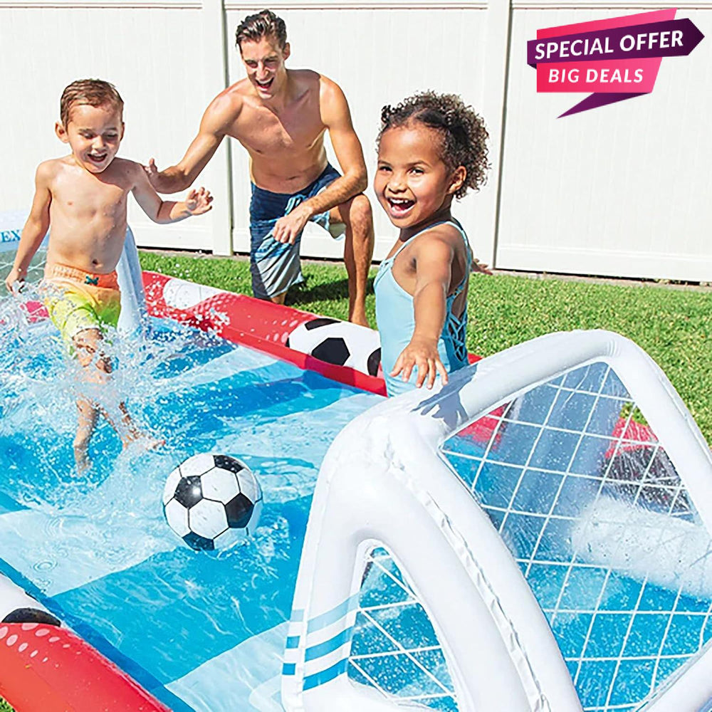 Intex Multisport Inflatable Play Center 325 X 267 X 102 Cm Multicolor 325 X 267 X 102 Cm-INTEX