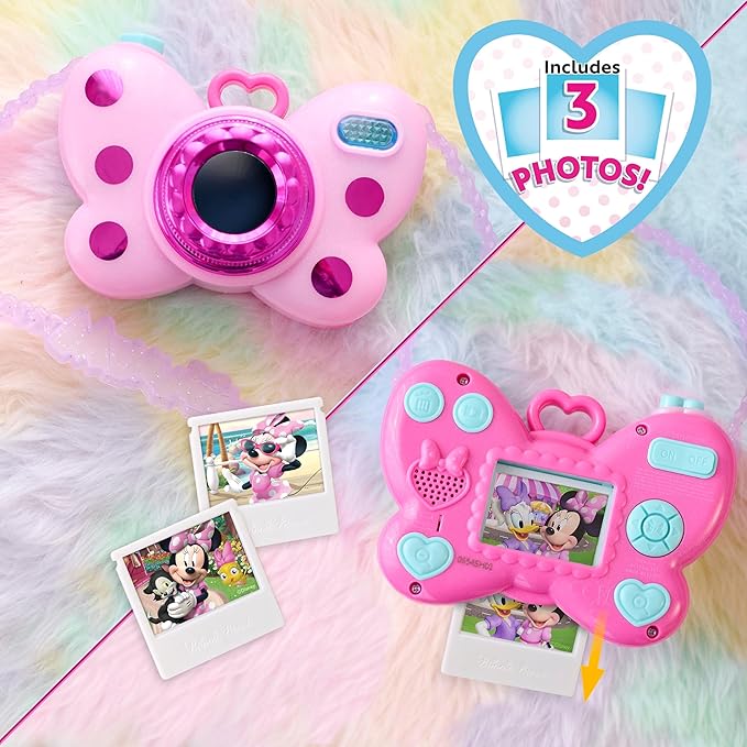 Disney-Minnie Mouse Picture Perfect Play Camera-Dolls & Accessories-Minnie Mouse-886144899072