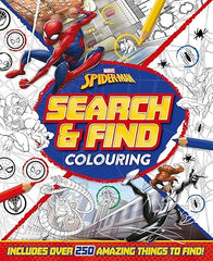 Marvel Spider-Man: Search & Find Colouring-Marvel Spider-9781803684536