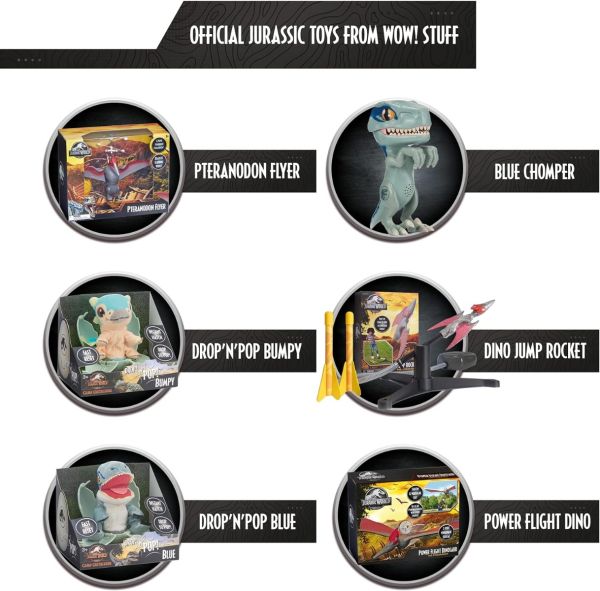 Jw Dominion Trigger Chomper-Bluedominion-Animal Figures-Jurassic World-5055394025042