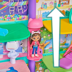 Gabby's Dollhouse Purrfect Dollhouse & Mini Toy Figure Dolls Bundle-Dolls & Accessories-Gabby-681147036994