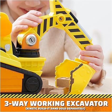 Rubble & Crew Dlx Rubble Bulldozer-ACTION FIGURES & PLAYSETS-Rubble & Crew-778988496275