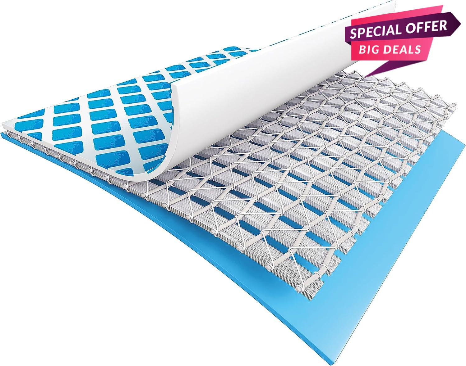 Blue Rectangular Frame Pool 3834 Liters-INTEX