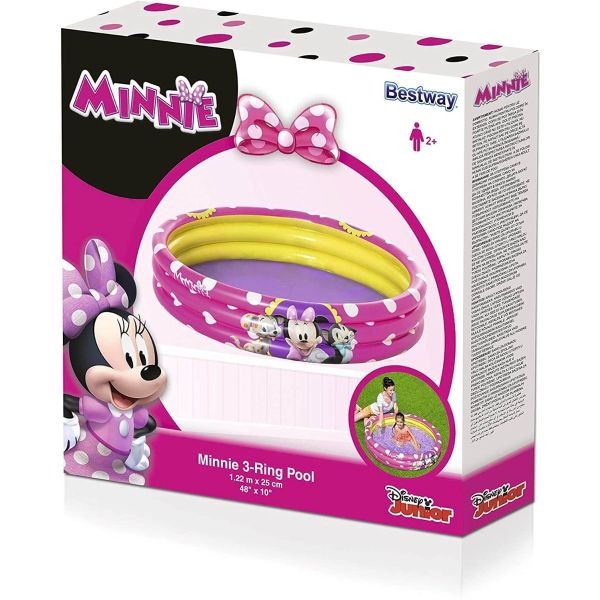 Bestway Minnie 3-Ring Pool 122X25-Bestway