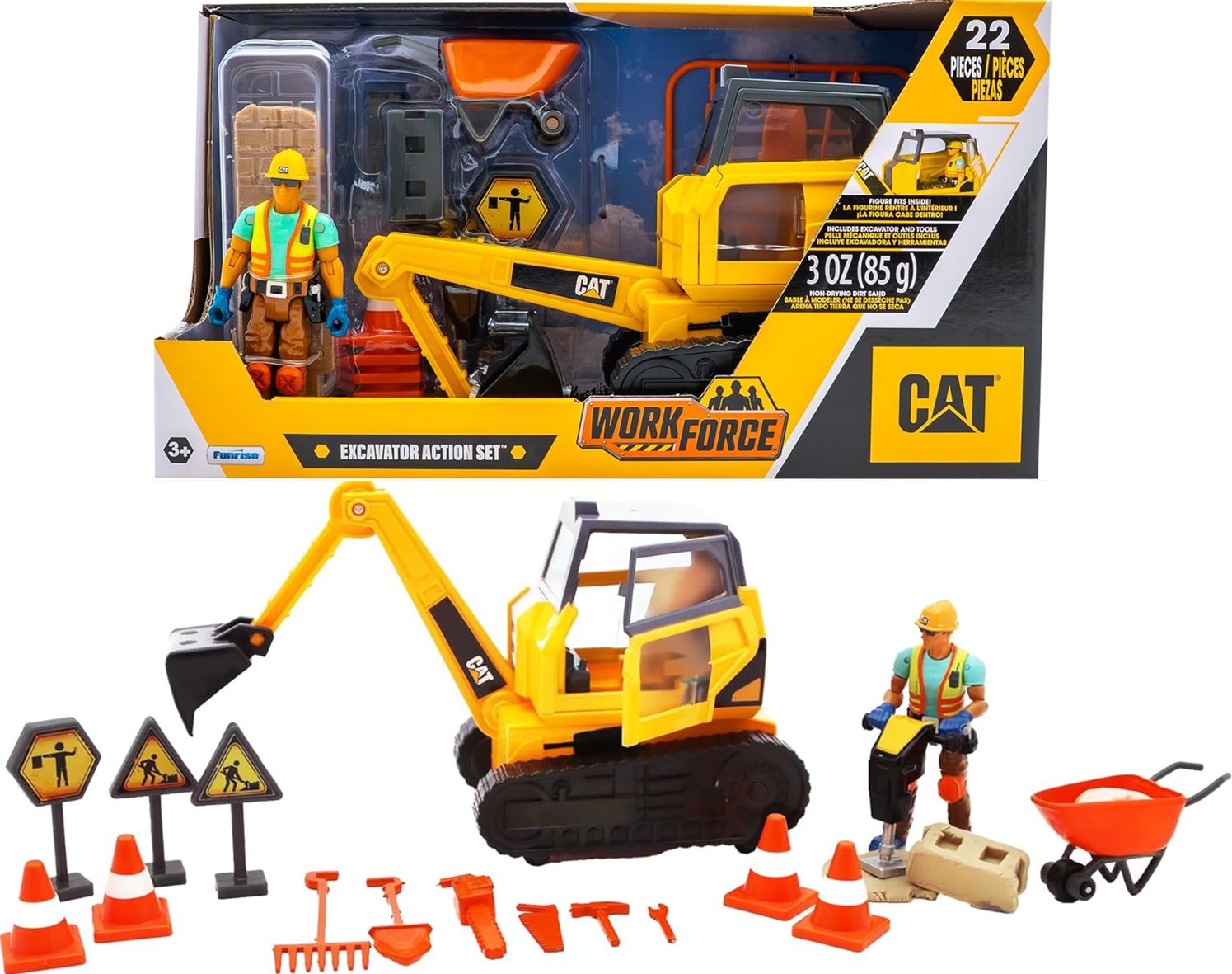 CAT WORKFORCE EXCAVATOR ACTION SET