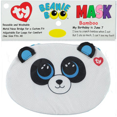 Ty Mask Panda Bamboo White/Black Woc