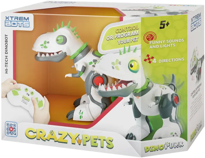 XTREM BOTS Crazy Pets Dino Punk