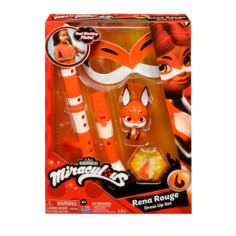 MIRACULOUS HEROEZ ROLEPLAY LADYBUG DRESS UP SET - RENA ROUGE by Miraculous for kids - figures