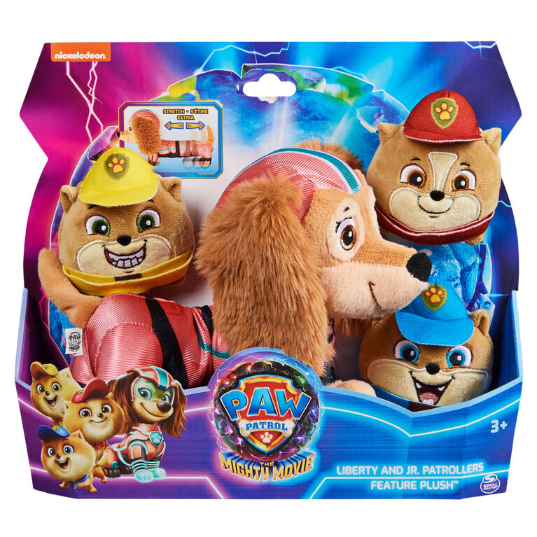 Paw Patrol Movie2 Plush Liberty & Jr. Pat-Plush Toys-Paw Patrol-778988492338